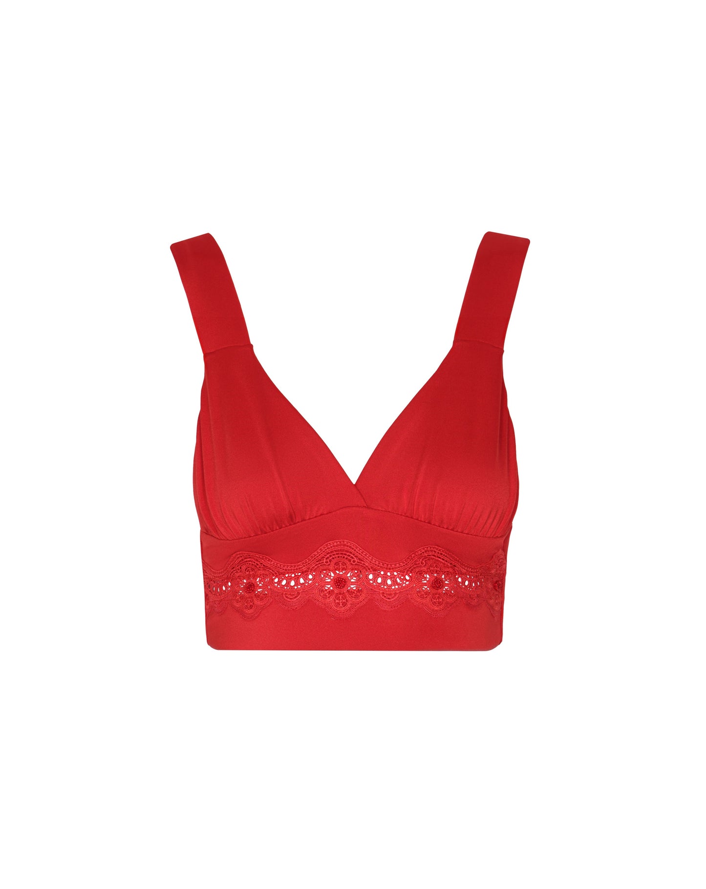 TOP FLOWER BRILLER ROJO