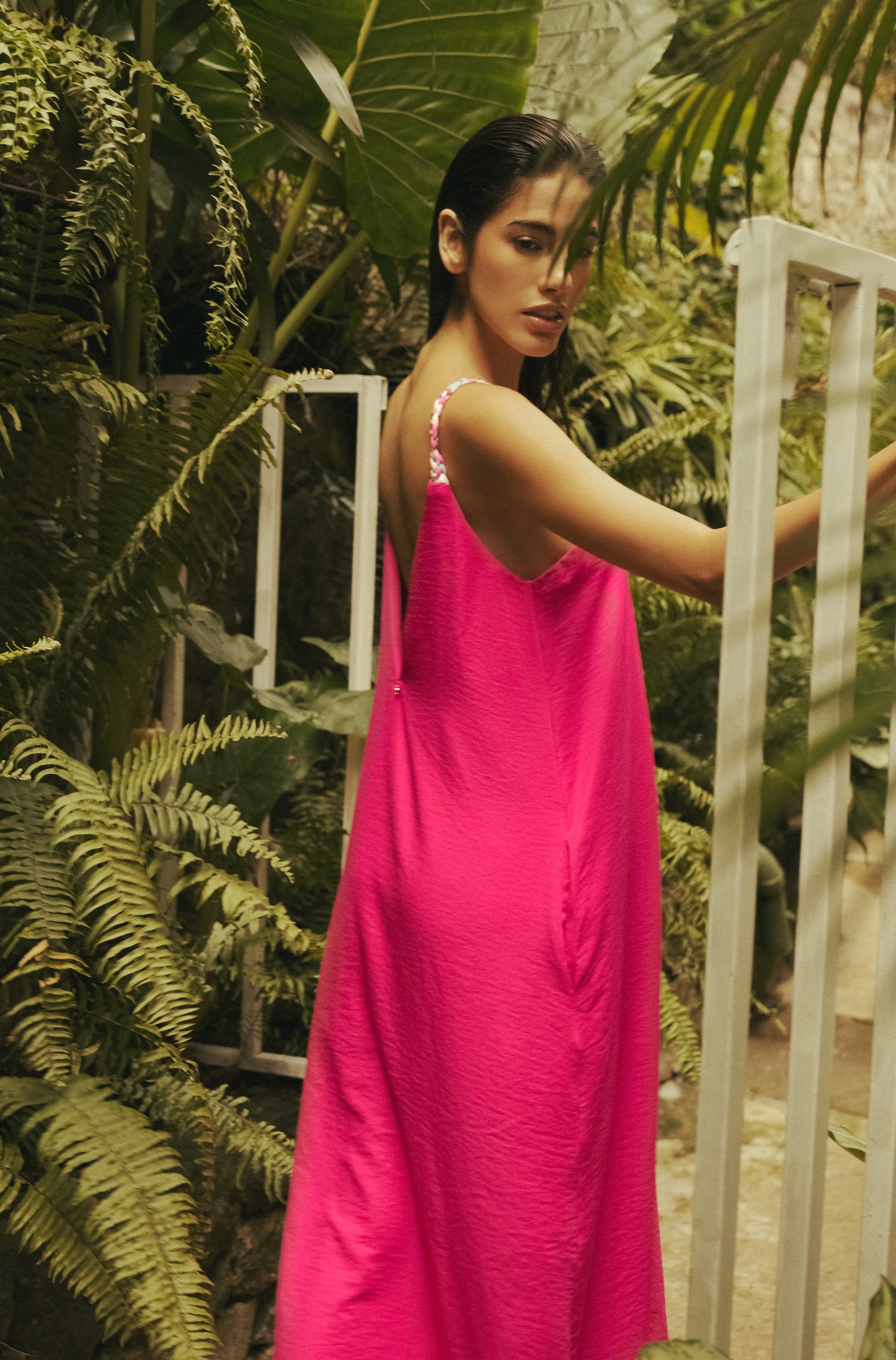 VESTIDO HABUM ROSADO