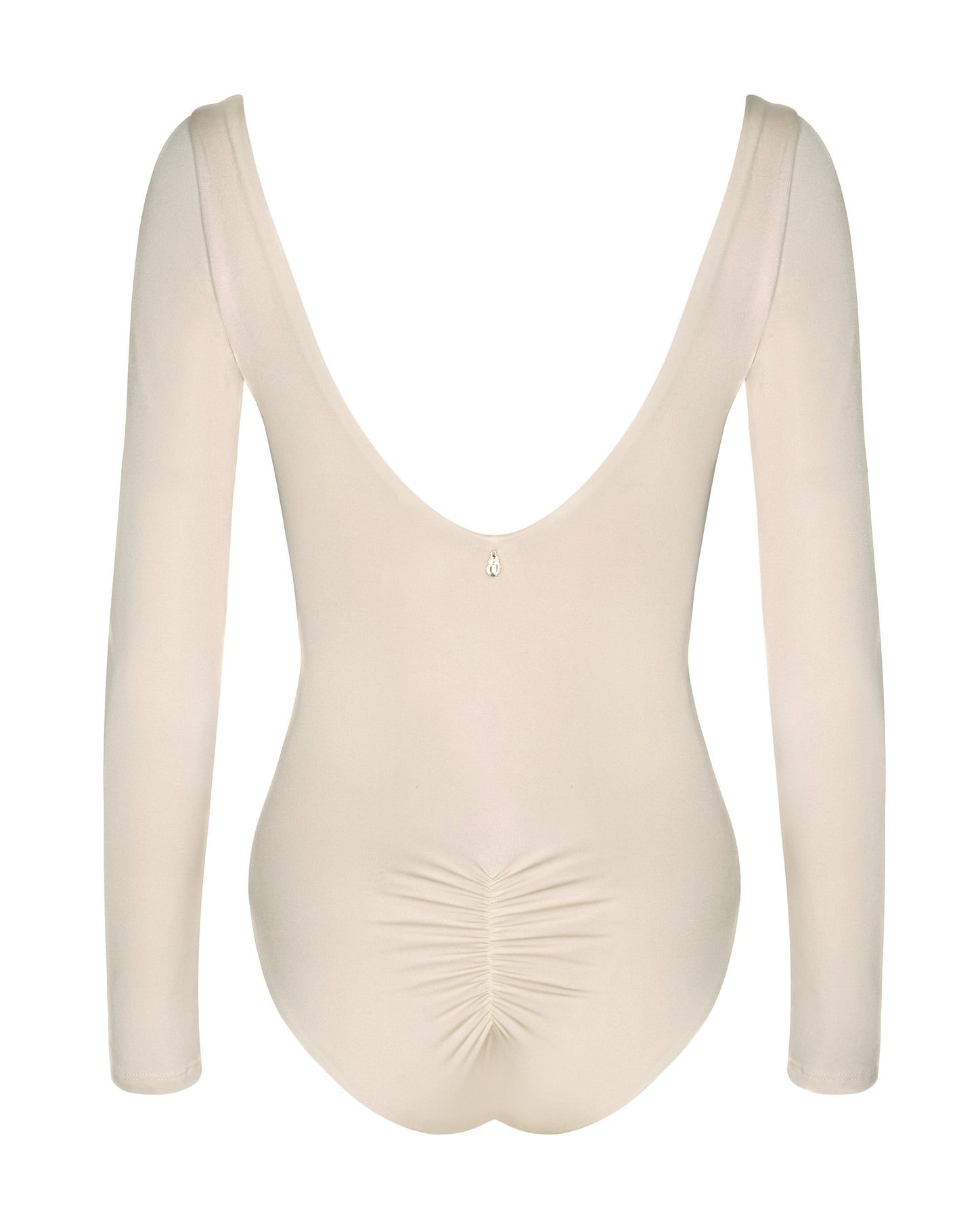 ENTERIZO FLOWER BRILLER IVORY