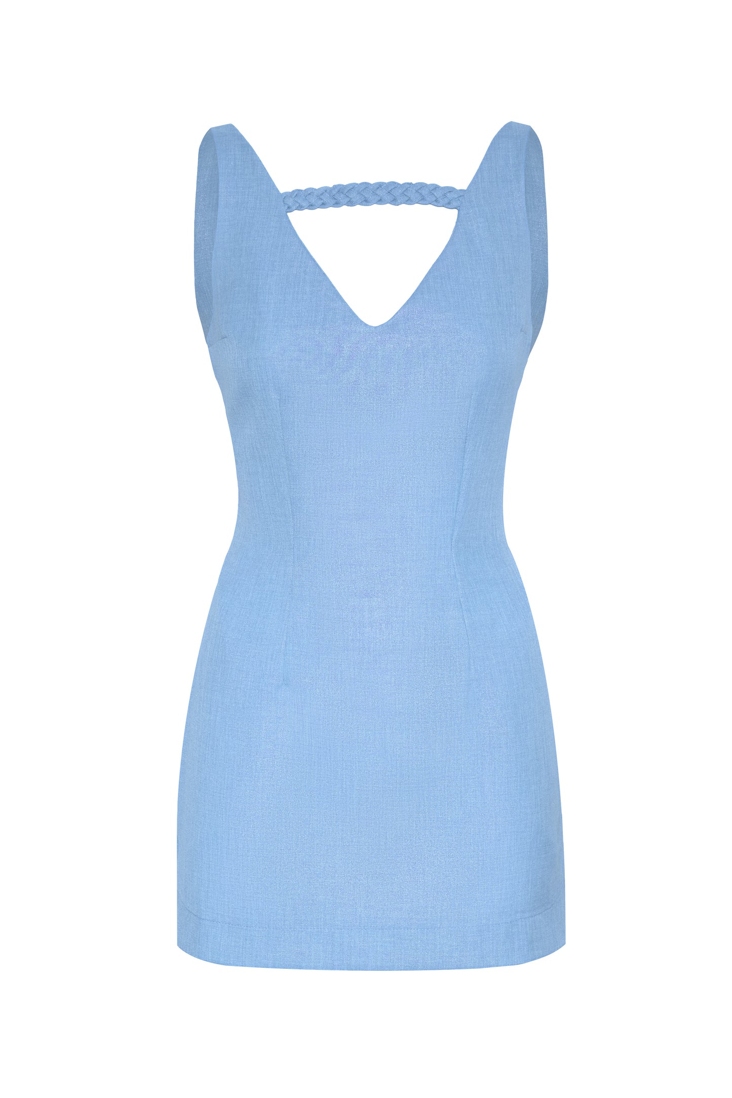 MANGLAR MINI DRESS AZUL
