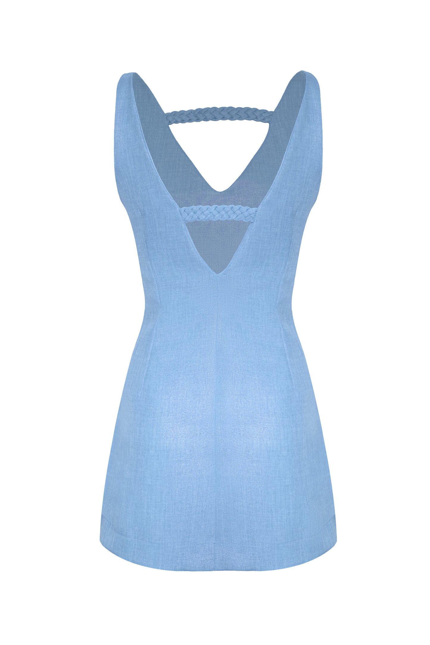 MANGLAR MINI DRESS AZUL