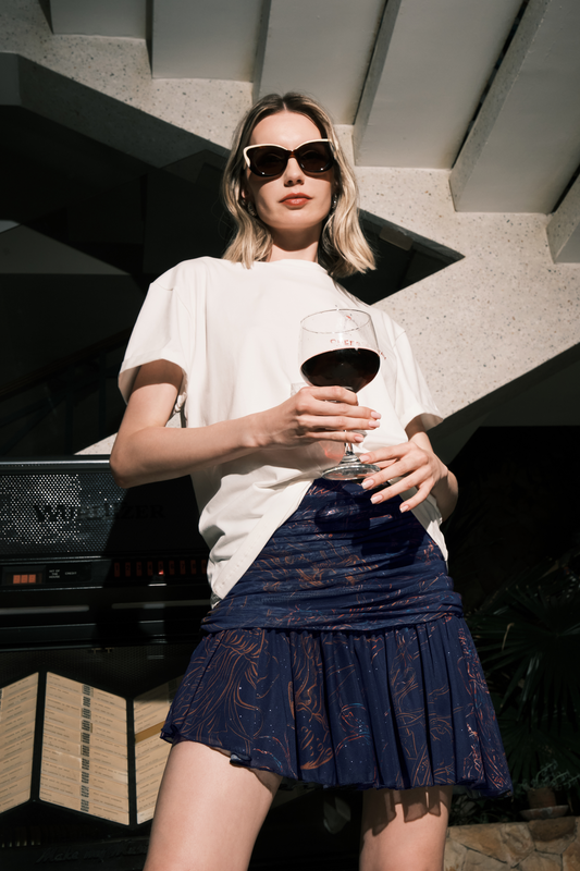 MINI SKIRT NINFA JELLY DEEP PRINT