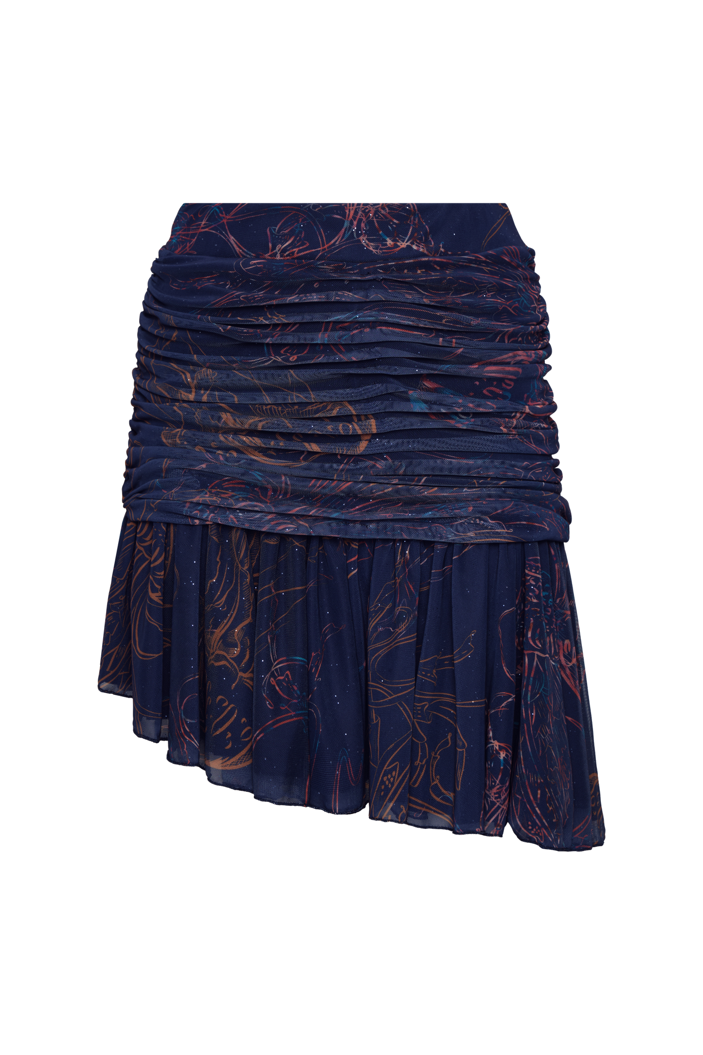 MINI SKIRT NINFA JELLY DEEP PRINT
