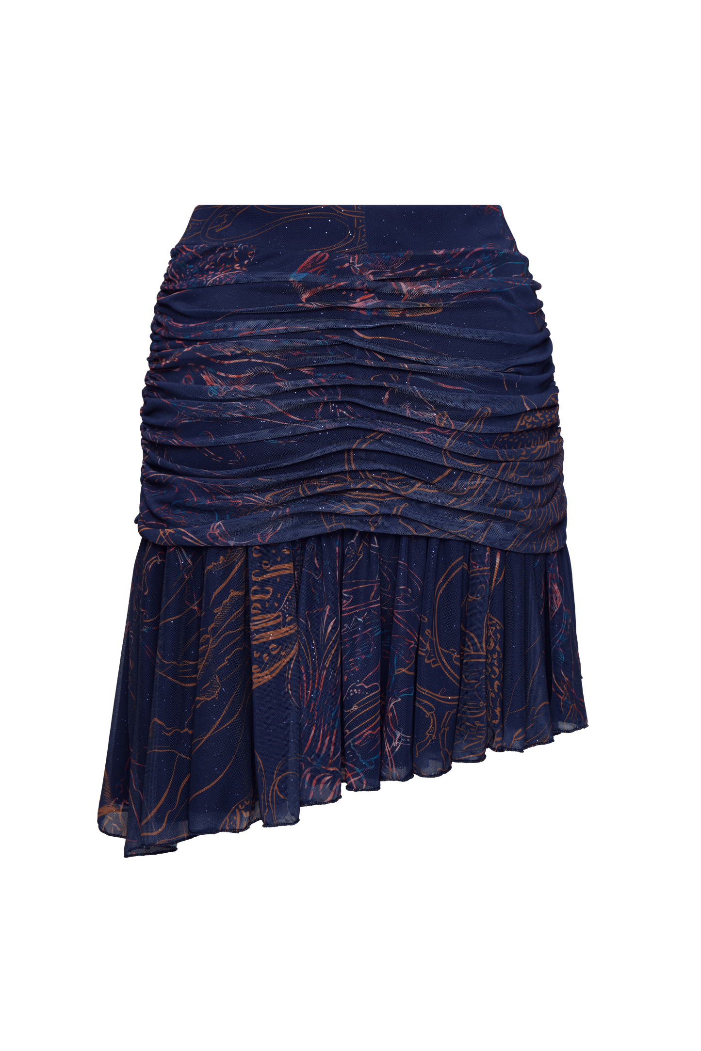 MINI SKIRT NINFA JELLY DEEP PRINT