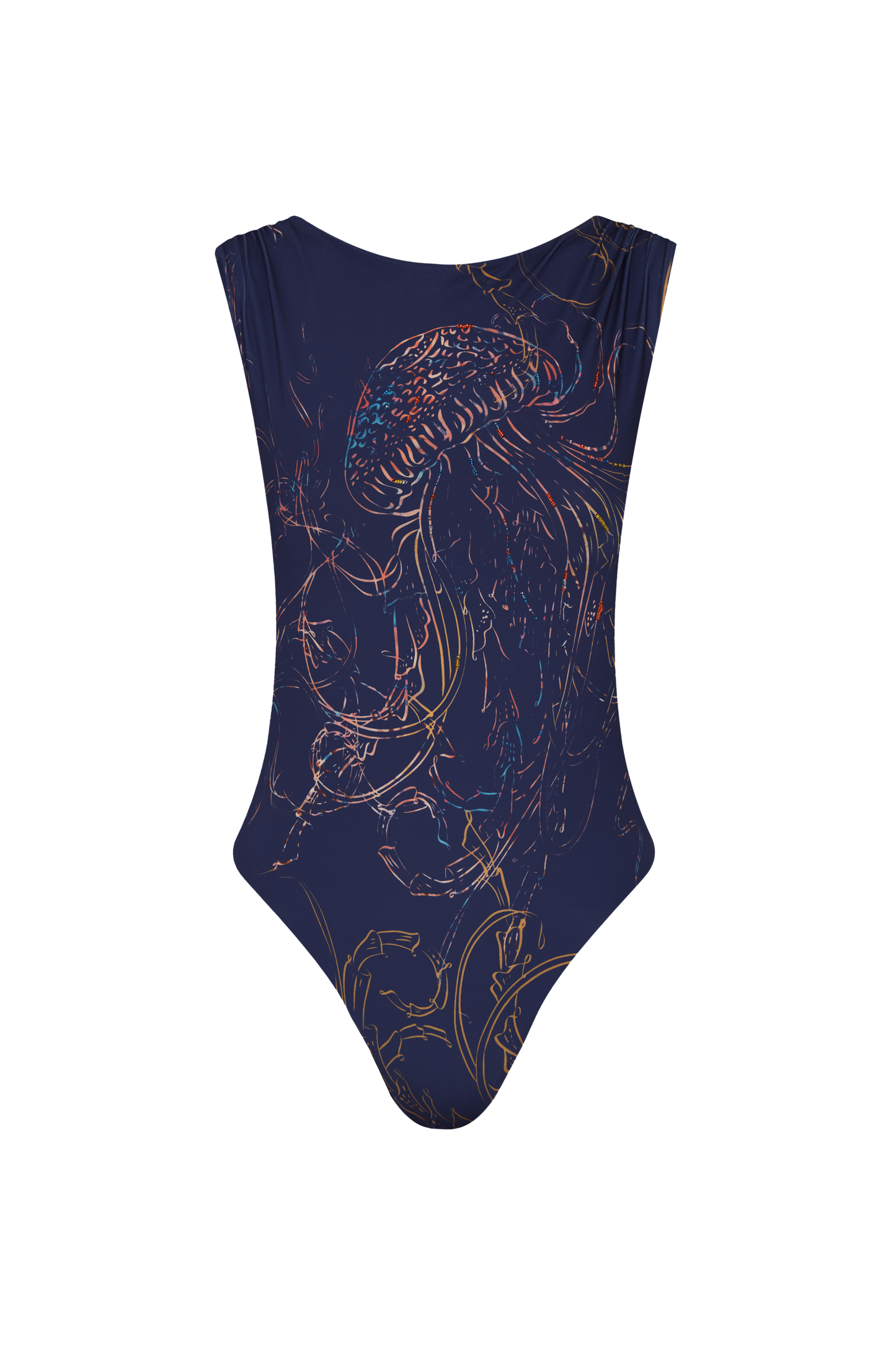 ENTERIZO MERMAID JELLY DEEP PRINT